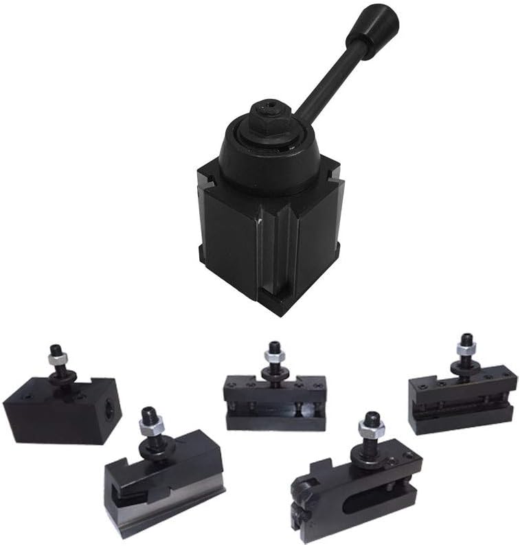 10-15" CNC Lathe BXA Wedge Quick Change Tool Post Lathing 250-222 250-201 Holder