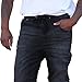 REVOL MEN'S TWILL / DENIM DROP CROTCH HAREM JOGGER PANTS, Small SG001-BLACK