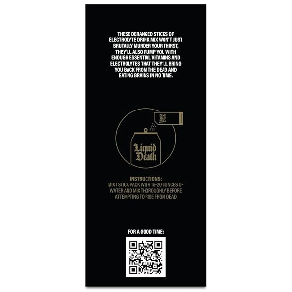 LIQUID DEATH ELECTROLYTE DEATH DUST, SEVERED LIME, MANGO CHAINSAW & CONVICTED MELON (12-PACK)