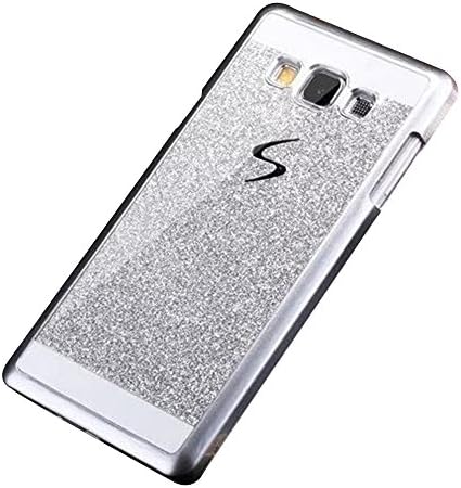 Bling Glitter Hard Case for Samsung Galaxy A3 (2015) A3000 Smartphone - fengus Luxury Diamond Crystal Rhinestone Sparkle Design Back Cover Phone Case Skin Protective Shell Bumper - Silver