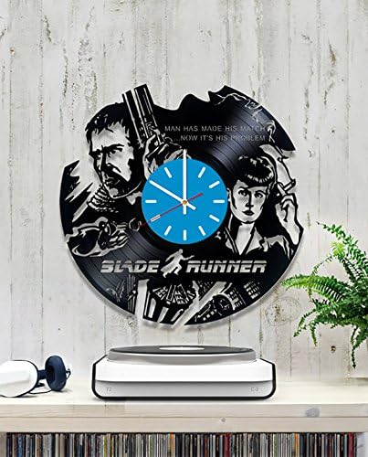 Blade Runner Vinyl Record Wall Clock - Get unique of home room wall decor - Gift ideas for boys and men – Unique Art Design