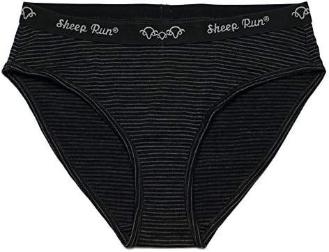 Women's Natural Breathable Moisture Wicking Anti-Odor Merino Wool Briefs