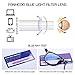 FONHCOO Blue Light Blocking Glasses Women/Men, Computer Glasses 2 Pack, Gaming Glasses with Anti Eyestrain & UV Glare Black & White
