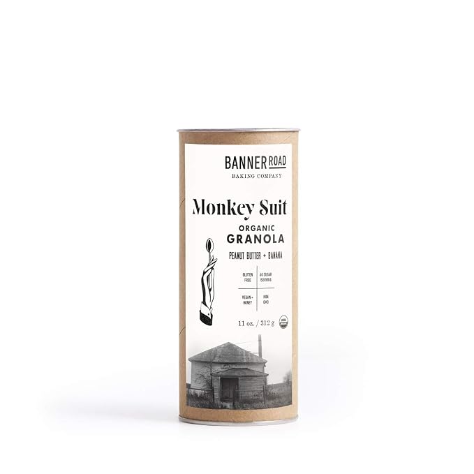 Amazon Com Banner Road Baking Company Monkey Suit Granola 11 Oz
