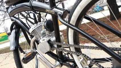 80cc dewey bicycle with engine