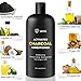 venu Activated Charcoal Keratin Conditioner – All Natural Gentle Sulfate Free Daily Hair and Scalp Cleanser For Men and Women - Volumizing, Moisturizing, Clarifying, Detoxifying