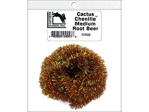 Hareline Cactus Chenille Medium Root Beer