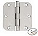 Dynasty Hardware DYN-58-3.5x3.5-US15 3-1/2 Door Hinges 5/8
