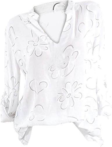 amazon plus size white blouses