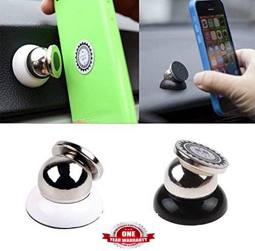 Prithvi Mobile Holder Car Phone Mount Stand Accessory for Dashboard, Windshield, Windscreen, Table Desk - 360 Degree Rotating Expandable Long Neck Accessories Holders for All Smartphones
