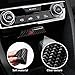 Thenice for 10th Gen Civic Real Carbon Fiber Passenger Airbag Light Trims Decoration Cover for Honda Civic 2021 2020 2019 2018 2017 2016 (with Si)