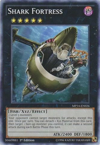 Yu-Gi-Oh! - Shark Fortress (MP14-EN026) - Mega Pack 2014 - 1st Edition - Common