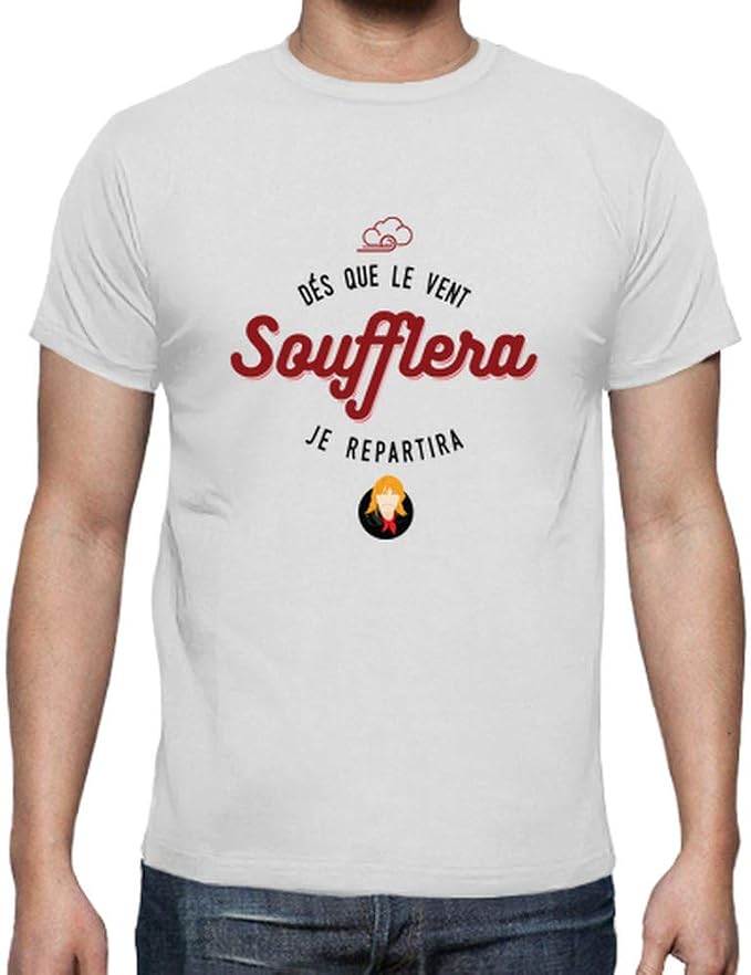 T-shirt Personnalisable Homme/Femme - Coton Haute Qualité - Cadeau Original - Tailles XS à 5XL