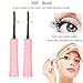 Eyelash Curler by SUPRENT 360° Heating Eyelash Brush, Top and Low Grade Eyelash Pen for Home Use, Electric Eyelash Curler