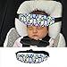 Accmor 4 Pcs Infants and Baby Head Support, Carseat Neck Relief, Offers Protection for Kids