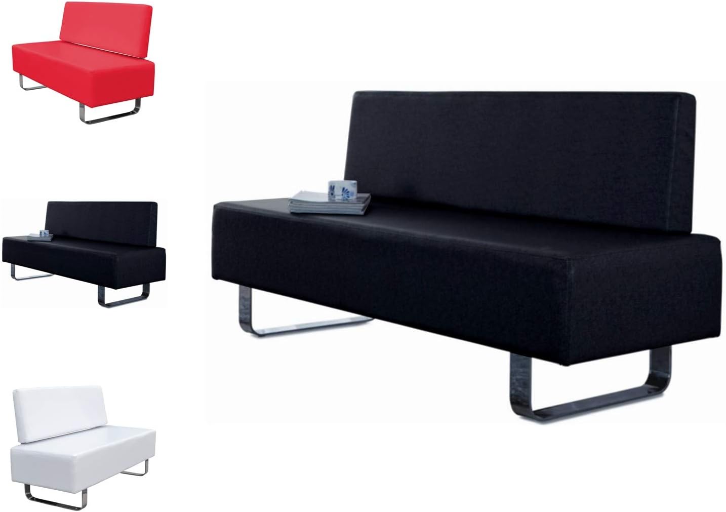 divano per l'area d'attesa dell'ufficio