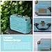 Record Player ,JOPOSTAR Suitcase Portable 3-Speed Turntable Player Built-in Speakers , BT ,Headphone Jack ,RCA Outputthumb 1