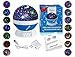 BELUN Stars Night Light for Kids, Universe Night Light Projection Lamp, Romantic Star Christmas Birthday Space Projector lamp for Bedroom(Blue)
