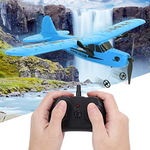 RC-Flugzeug 2,4 GHz 2-Kanal Fernbedienungsflugzeug Einfach und Flugbereit Langlebiges EPP Schaum RC-Flugzeug für Kinder… – Bild 5