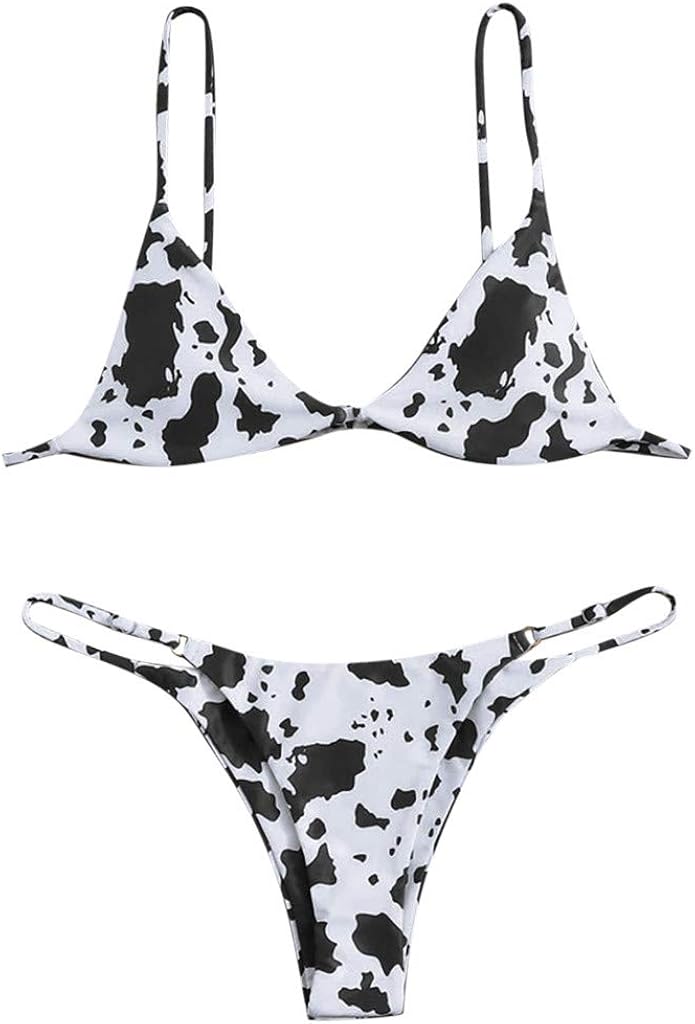 cow bikini set