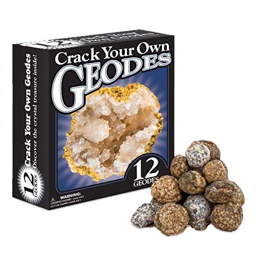Crack Your Own Geodes - 12 Amazing Crystal Filled Rocks!