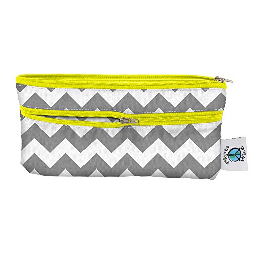 Planet Wise Travel Wet Dry Bag, Gray Chevron