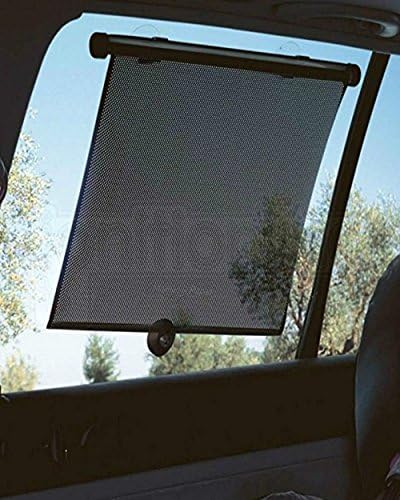 PAPAIT Car Window Shades Roller Blinds Sun Block (2 pack) Baby Children Interior UV Rays Protection