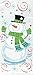 Snowman Swirl Holiday Cellophane Bags, 20ct