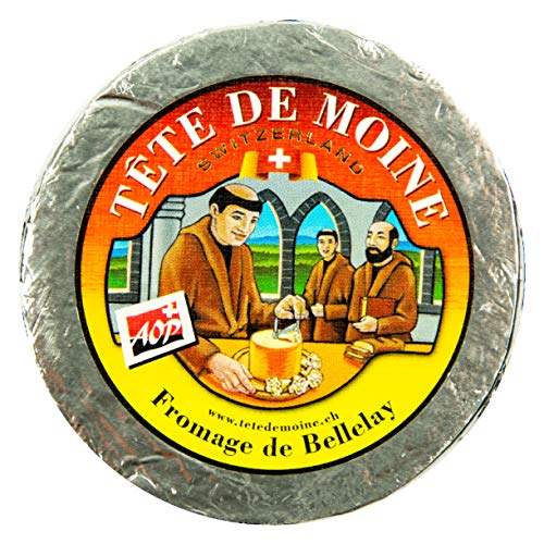 Food-United TETE DE MOINE AOC-AOP Schweizer Mönchskopf-Käse-Laib 2x 800g Swiss-Girolle Monks-Head-Cheese Berner Jura… – Bild 3