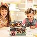 Per Miniature Dollhouse Kit Decorations with Lights and Furniture DIY House Craft Kits DIY Small House Model Puzzle Building Model Assembling Dollhouses for Adults and Kids