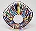 Murano Glass Fire Bowl - Hand Painted Bowl Made In Italy