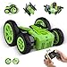Lanpn RC Stunt Cars for Kids 1:24 4WD Remote Control Car Toy, 2.4GHz Rechargeable Hobby RC Crawlers, Double Sided Rotating Race Car with Led Head-lights, Birthday/Christmas for Boys and Girl