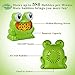 CPSYUB Bubble Machine, Premium Non-Toxic ABS & Automatic Durable Frog Bubble Blowers Toys Kids Parties & Pets, 580 Bubbles per Minute, Simple Easy to Use