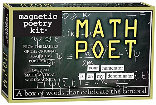 Magnetic Poetry - Math Poet Kit - Words for Refrigerator - Write Poems and Letters on the Fridge - Made in the USA