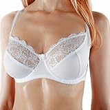 fruitVogue Women's Sexy Unpadded Lace Full Coverage Underwire Bra