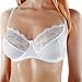 fruitVogue Women's Sexy Unpadded Lace Full Coverage Underwire Bra