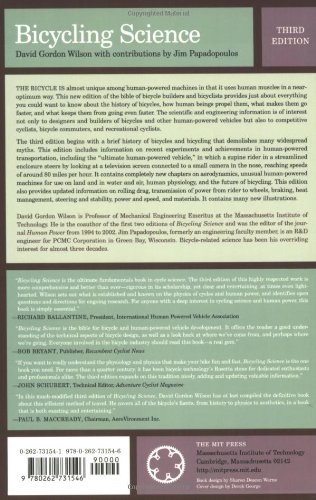 Bicycling Science, third edition