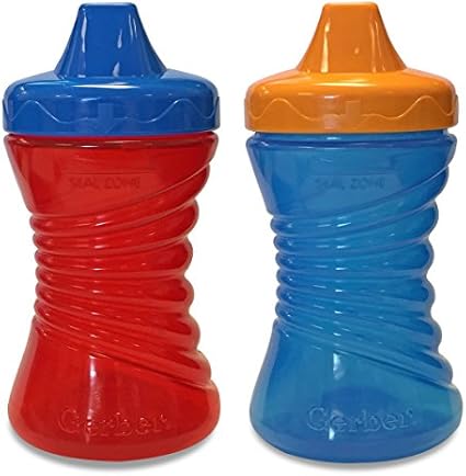 gerber graduates fun grips hard spout sippy cup