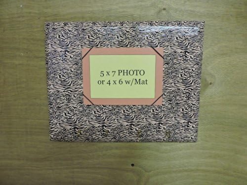 Pink Zebra Camo Photo Keyholder, Hat or Cap Rack (Horizonal) with 4 hooks. Water Transfer Printing / Hydrographics. Now 20% off!