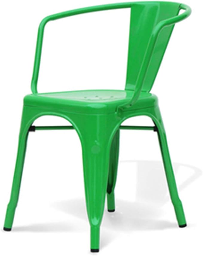 JIU-BD Silla de Hierro Moderna Minimalista Silla de Escritorio hogar