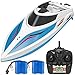 SkyCo Rc Boat 2.4GHz High Speed Remote Control Electric RC Racing Boats Toy for Kids Men Girls Adults Pool Lake Outdoor Use