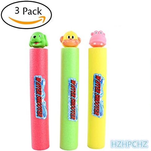 Hzhpchz 3 Pack - Foam Water Guns Mini Foam Blaster Easy Light Weight Water Shooter 14“