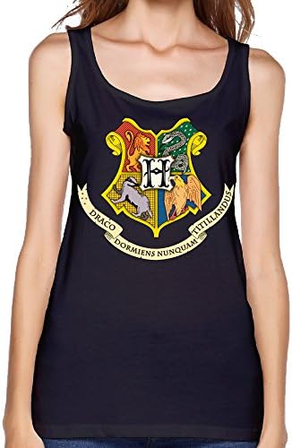 DEBIEW Women's Harry Potter Tank Top Black