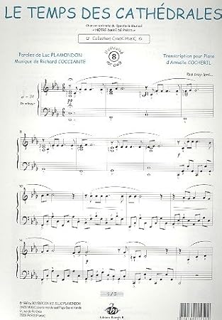 Le Temps Des Cathedrales Extrait Du Notre Dame De Paris Amazon De Musikinstrumente