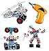 Think Gizmos 552 Pieces STEM Learning Take Apart Educational Construction Toy w Electric Toy Drill Building Blocks Set TG669 for 6 7 8 Year Old Boys & Girls. Best Toy Gift for Kids Age 6+