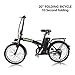 NAKTO Folding Electric Bicycle Lightweight and Aluminum Folding EBike,Electric Bicycles for Adults …thumb 1