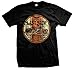 Last Stop Motorcycle T-shirt Biker Rider Route 66 Harley Vintage Mens Black Tee