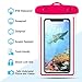 4-Pack Universal Waterproof Case,IPX8 Waterproof Phone Pouch Dry Bag Compatible for iPhone Xs Max/XR/X/8/8P/7/7P Galaxy up to 6.5