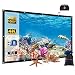 120 inch Portable Projector Screen with Bag, GBTIGER 120" 16:9 4K HD Foldable Indoor Outdoor Movie Screen Home Cinema Theater Party, Support Double-Sided Projection primary