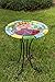 Alpine Glow in The Dark Glass Ladybug Birdbath, 18
